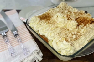 bandeja con bienmesabe venezolano