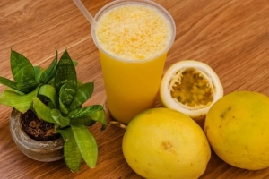 imagen vaso de jugo de parchita