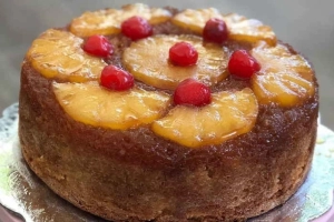 imagen de la torta de piña